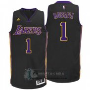 Camiseta Lakers Russell Negro