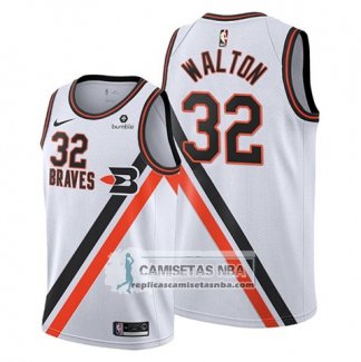 Camiseta Los Angeles Clippers Bill Walton Classic Edition 2019-20 Blanco