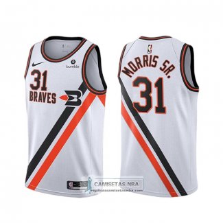 Camiseta Los Angeles Clippers Marcus Morris Sr. Classic Edition Blanco