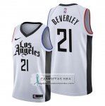 Camiseta Los Angeles Clippers Patrick Beverley Ciudad Edition Blanco
