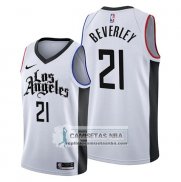 Camiseta Los Angeles Clippers Patrick Beverley Ciudad Edition Blanco