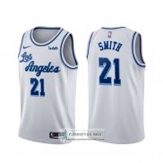 Camiseta Los Angeles Lakers J.r. Smith Classic 2020 Blanco