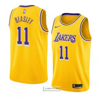 Camiseta Los Angeles Lakers Michael Beasley Icon 2018-19 Amarill