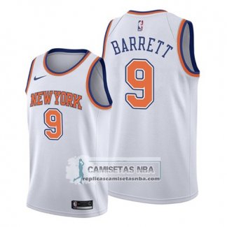 Camiseta Los Angeles Lakers R.j. Barrett Statement Blanco