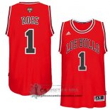 Camiseta Los Bulls Rose Rojo