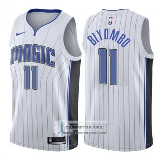 Camiseta Magic Bismack Biyombo Association 2017-18 Blanco