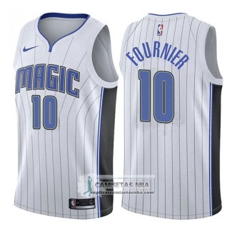 Camiseta Magic Evan Fournier Association 2017-18 Blanco