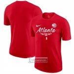 Camiseta Manga Corta Atlanta Hawks Rojo