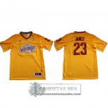 Camiseta Manga Corta Cavaliers James Amarillo