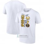Camiseta Manga Corta Denver Nuggets 2023 NBA Finals Champions Hometown Originals Review Blanco