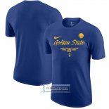 Camiseta Manga Corta Golden State Warriors Azul