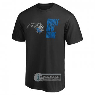 Camiseta Manga Corta Orlando Magic Whole New Game Negro