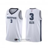 Camiseta Memphis Grizzlies Grayson Allen Association Blanco