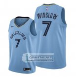 Camiseta Memphis Grizzlies Justise Winslow Statement 2019-20 Azul