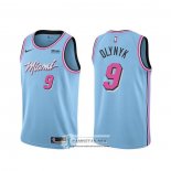 Camiseta Miami Heat Kelly Olynyk Ciudad 2019-20 Azul