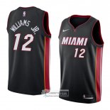 Camiseta Miami Heat Matt Williams Jr. Icon 2018 Negro