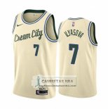 Camiseta Milwaukee Bucks Ersan Ilyasova Ciudad Crema