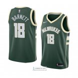 Camiseta Milwaukee Bucks Jordan Barnett Icon 2018 Verde