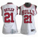 Camiseta Mujer Bulls Butler Blanco