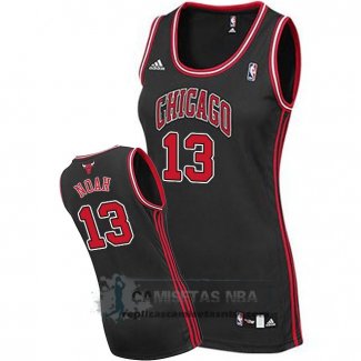 Camiseta Mujer Bulls Noah Negro