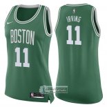 Camiseta Mujer Celtics Kyrie Irving Icon 2017-18 Verde