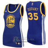 Camiseta Mujer Warriors Durant Azul