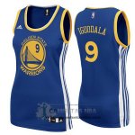Camiseta Mujer Warriors Iguodala Azul