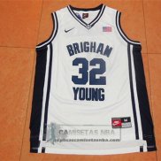 Camiseta NCAA Brigham Young Fredette Blanco