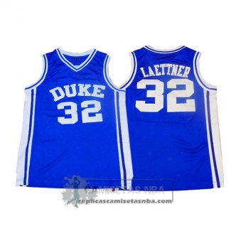 Camiseta NCAA Duke Blue Devils Laettner Azul