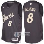 Camiseta Navidad Bucks Matthew Dellavedova 2016 Negro