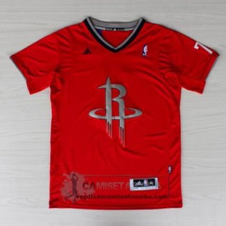 Camiseta Navidad Rockets Lin 2013 Rojo