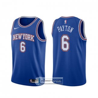 Camiseta New York Knicks Elfrid Payton Statement 2019-20 Azul