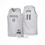 Camiseta Nino Dallas Mavericks Kyrie Irving NO 11 Ciudad 2024-25 Blanco