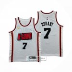 Camiseta Nino Houston Rockets Kevin Durant NO 7 Ciudad 2024-25 Blanco