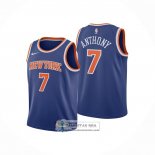 Camiseta Nino New York Knicks Carmelo Anthony NO 7 Icon Azul