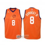 Camiseta Nino Phoenix Suns Frank Kaminsky III Statement 2020-21 Naranja