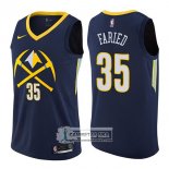 Camiseta Nuggets Kenneth Faried Ciudad 2017-18 Azul