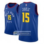 Camiseta Nuggets Nikola Jokic Statement 2018-19 Azul