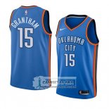 Camiseta Oklahoma City Thunder Donte Grantham Icon 2018 Azul