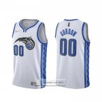 Camiseta Orlando Magic Aaron Gordon Earned 2020-21 Blanco