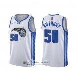 Camiseta Orlando Magic Cole Anthony Earned 2020-21 Blanco