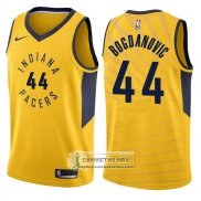 Camiseta Pacers Bojan Bogdanovic Statement 2017-18 Oro