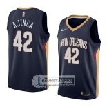 Camiseta Pelicans Alexis Ajinca Icon 2018 Azul