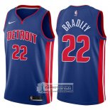 Camiseta Pistons Avery Bradley Icon 2017-18 Azul