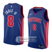 Camiseta Pistons James Ennis Iii Icon 2018 Azul