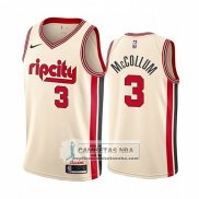 Camiseta Portland Trail Blazers C.j. Mccollum Ciudad 2019-20 Cream