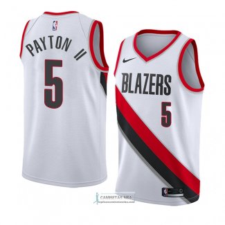 Camiseta Portland Trail Blazers Gary Payton Association 2018 Bla