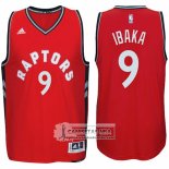 Camiseta Raptors 2016-17 Ibaka Rojo