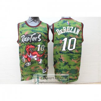 Camiseta Raptors Demar Derozan Verde