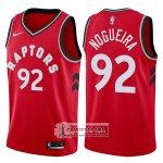 Camiseta Raptors Lucas Nogueira Icon 2017-18 Rojo